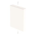 Unex Endstück reinweiß RAL9010  31382-02 