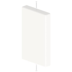 Unex Endstück reinweiß RAL9010  31383-02 