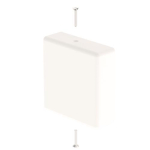 Unex Endstück reinweiß RAL9010  31360-02 