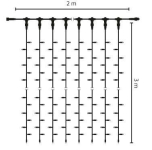 S&H Ersatzstrang f.LED Drape Lite  58862 