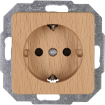 KOPP Steckdose 1f.MILbuche     914831080 