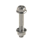 Unex Schraube DIN 6921 mit Muttern M8x50 