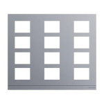 BJ Frontplatte Audio 3/4   413912CF-S-03 