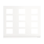 BJ Frontplatte Audio 3/4   413912CF-W-03 