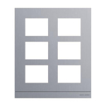 BJ Frontplatte Audio 2/3    41396CF-S-03 