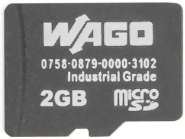 WAGO 758-879/000-3102 Speicherkarte SD 