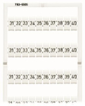 WAGO 793-5505 WMB-Beschriftungskarte, 