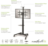 PureMounts PM-CART-70B Displayständer 
