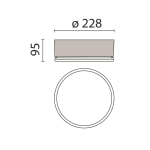 PIL Wand-u.Deckenleuchte 60W      5000 