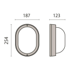 PIL EKO+19 LED E.S. 10W 3000K    3013836 
