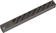 Bachmann 19" 1HE 8xSchuko 1xÜSS  333.534 