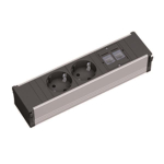 Bachmann CONI 2xSchuko 2xCat5e  333.1008 