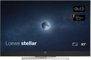 Loewe stellar.83 dr+ alu black + black 