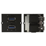 Bachmann Rahmen 2xUSB 3.0 90°    917.059 