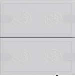 GIRA 5002028 Tastsensor4 Komfort 2fach 