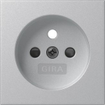 GIRA 494526 Abdeckung Steckdose Erdstift 