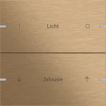 GIRA 503238 Wippenset 2fach indiv. 