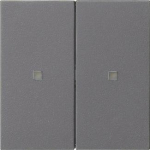 GIRA 510728 RF Bedienaufsatz 2fach KNX 