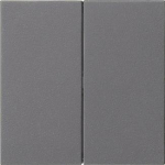 GIRA 537028 Wippe 2fach unbedruckt 