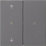 GIRA 510828 RF Bedienaufsatz 2f Pfeile 