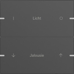 GIRA 5032905 Wippenset 2fach indiv. 