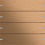 GIRA 502438 Wippenset 4fach Tastsensor4 