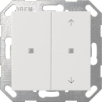 GIRA 517503 Taster Wippe 2fach unbedr./ 