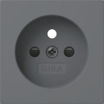 GIRA 494528 Abdeckung Steckdose Erdstift 