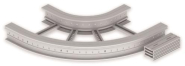 Unex Flachbogen 90  lichtgrau   67526-04 