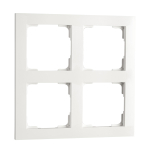 SGL Abdeckung Rahmen weiss 2x2     78060 