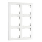 SGL Abdeckung Rahmen weiss 2x3     78070 