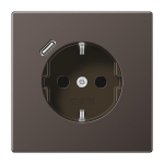 Jung SCHUKO-Steckdose m.USB  AL1520-18CD 