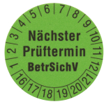 Beha 1239G Prüfetiketten 30mm 