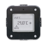 BJ Raumtemperaturregler mit      6109/18 