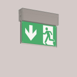 RZB GSUN S, silber Decken-    652218.004 