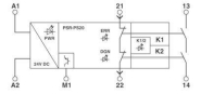 Phoenix 2700356 PSR-PS20-1NO-1NC-24DC-SC 