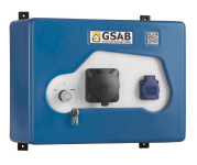 GSAB Ladebox Typ2 + Schuko  43W-Profi-22 