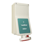 Walther Wandsteckdose 125A 5P 400V   178 