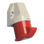 Walther Wandsteckdose 32A 7P 400V 130706 