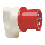 Walther Winkelstecker 32A 4P 400V 236406 