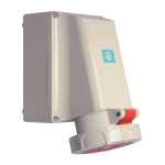 Walther Wandsteckdose 63A 5P 400V 6h 169 