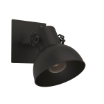 EGLO Wandleuchte/1 Schwarz/Holz    43431 