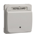 ELSO Hotelcard-Schalter reinweiss 203054 