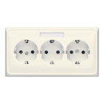 JG Kanal-Schuko-Steckdose 3-f. CD 523 NA 