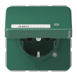 Jung SCHUKO-Steckdose  CD 1520 NAKLKO GN 