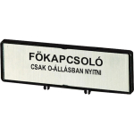 EATON ZFS80-P3 Träger m.Schild UG 205565 