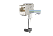 Metz Modul Cat.6A 270° Jack   130B12-DNV 
