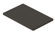 OBO ISSGU70110 Gummiunterlage 70x110x4mm 