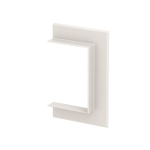 OBO G-AWAO90130RW Wandabschlussblende 