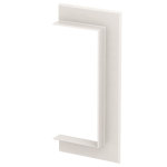 OBO G-AWAO90210RW Wandabschlussblende 